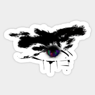 Crying Eye of Freedom Sticker